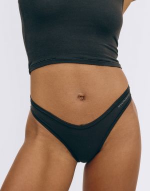 Organic Basics Flex Cheeky Briefs Black