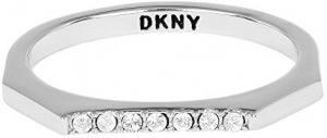 DKNY Štýlový oktagonový prsteň Charakter 5548755 52 mm