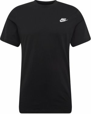 Nike Sportswear Tričko 'Club'  čierna / biela