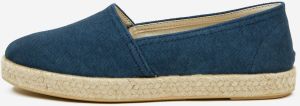 Espadrilky, slip on pre ženy OJJU - tmavomodrá