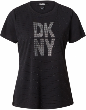 DKNY Tričko 'HERITAGE'  čierna