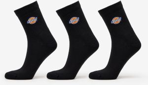 Dickies Valley Grove Mid Socks 3-Pack Black