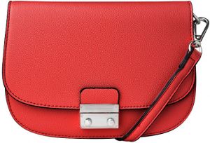 FLORA & CO Dámska crossbody kabelka 9545 Rouge