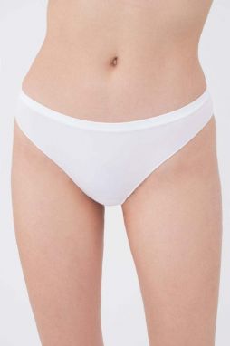 Biele brazílske nohavičky Brasilian Briefs