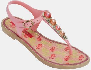 Ružové dievčenské sandále Grendha