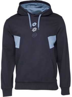 Lotto ATHLETICA PLUS IV HOODIE Pánska mikina, tmavo modrá, veľkosť