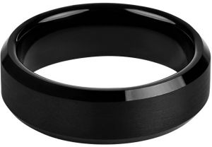 Troli Čierny oceľový prsteň 65 mm