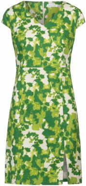 mint & mia Letné šaty  zelená / kiwi / biela