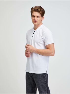 White Mens Polo T-Shirt Alpine Pro Sedar - Men