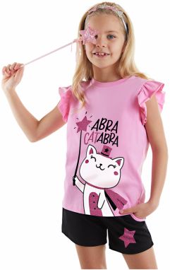 Denokids Abra Catabra Girls Kids T-Shirt Shorts Set