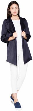 Venaton Woman's Coat VT039 Navy Blue