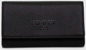 Kožená peňaženka Joop! dámsky, čierna farba, 4130000869