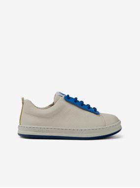 Cream Kids Leather Sneakers Camper - Boys