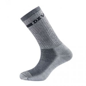 Devold OUTDOOR MEDIUM SOCK Pánske športové  ponožky, sivá, veľkosť