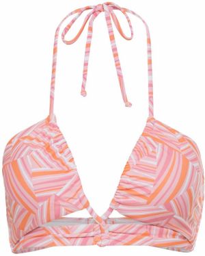 LSCN by LASCANA Bikinový top  oranžová / ružová / ružová / biela