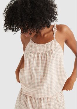 aerie Top 066-2782-1017 Béžová Regular Fit