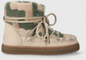 Snehule Inuikii Shearling Zigzag béžová farba, 75202-090