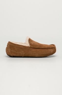 UGG - Kožené papuče Ascot 1101110.CHE