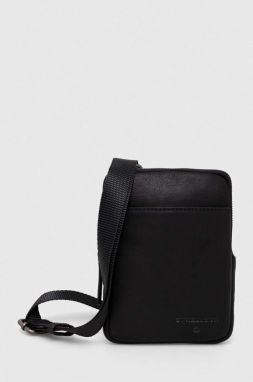 Kožená taška Strellson čierna farba, 4010003237.900