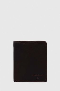 Kožená peňaženka Strellson pánsky, hnedá farba, 4010003241.702
