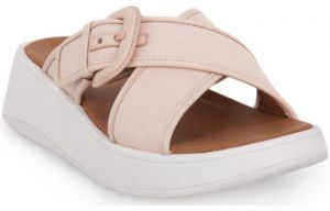 Šľapky FitFlop  F MODE BUCKLE CANVAS PLATFORM