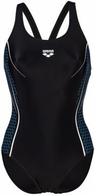 ARENA Športové jednodielne plavky 'MODULAR'  tyrkysová / tmavomodrá