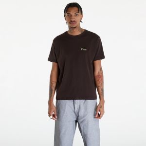 Dime Classic Small Logo T-Shirt Deep Brown