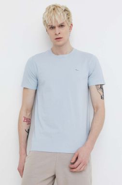 Bavlnené tričko Abercrombie & Fitch pánsky, jednofarebný