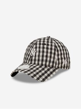 White and Black Checkered Cap New Era 920W - Ladies