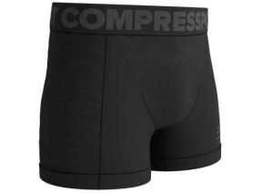 Compressport SEAMLESS BOXER Pánske funkčné boxerky, čierna, veľkosť