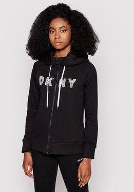 DKNY Sport Mikina DP0J8767 Čierna Regular Fit