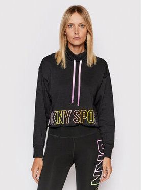 DKNY Sport Mikina DP2T8651 Čierna Regular Fit