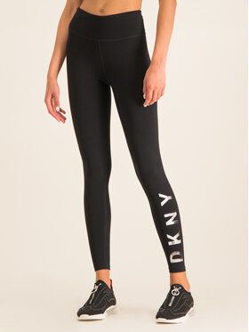 DKNY Sport Legíny DP7P1223 Čierna Slim Fit