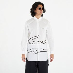 Comme des Garçons SHIRT x LACOSTE Mens Shirt Woven Woven White