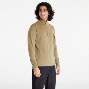 C.P. Company Extafine Merino Wool Zipped Knit Silver Sage