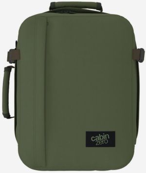 Khaki unisex ruksak CabinZero Classic Tech (28L)