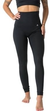 GOLDBEE PULL-DOWN LEGGINGS Dámske legíny, čierna, veľkosť