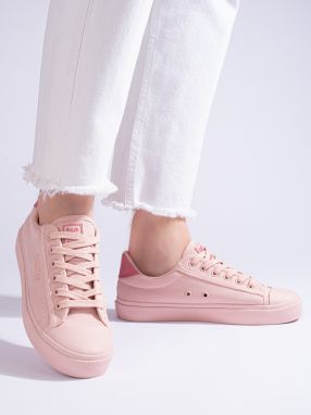 BIG STAR SHOES Women's pink sneakers BIG STAR LL274095