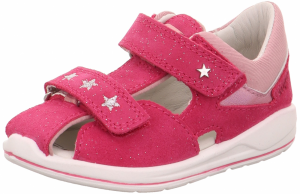 SUPERFIT Sandále 'BOOMERANG'  ružová / ružová / strieborná