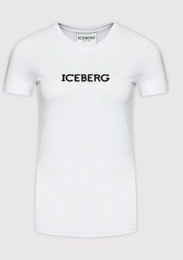 Iceberg Tričko 21II2P0F0716309 Biela Regular Fit