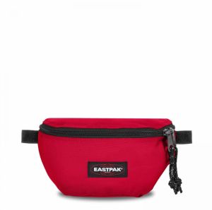 EASTPAK Ľadvinka 'Springer'  rubínová / čierna / biela