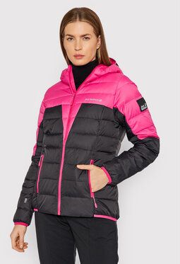 Jack Wolfskin Vatovaná bunda Dna Tundra 1206641 Čierna Regular Fit