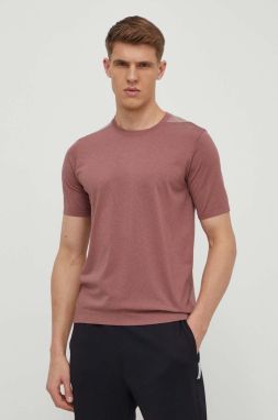 Tréningové tričko Calvin Klein Performance ružová farba, jednofarebný