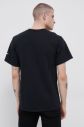 Bavlnené tričko HUF čierna farba, s potlačou galéria
