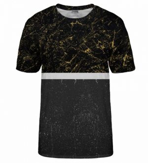 Bittersweet Paris Unisex's Golden Scratch T-Shirt Tsh Bsp329