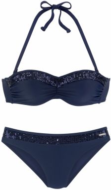 BRUNO BANANI Bikiny  tmavomodrá