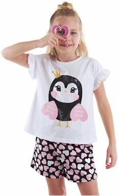 Denokids Sweet Owl Girls Kids T-shirt Shorts Set