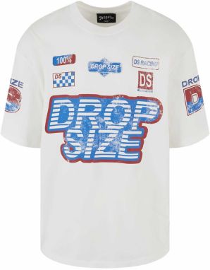 Dropsize Tričko 'Racing'  kráľovská modrá / hrdzavo červená / prírodná biela