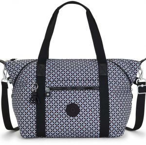 KIPLING Shopper 'Art'  modrá / čierna / biela