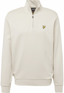 Lyle & Scott Mikina  žltá / sivobéžová / čierna